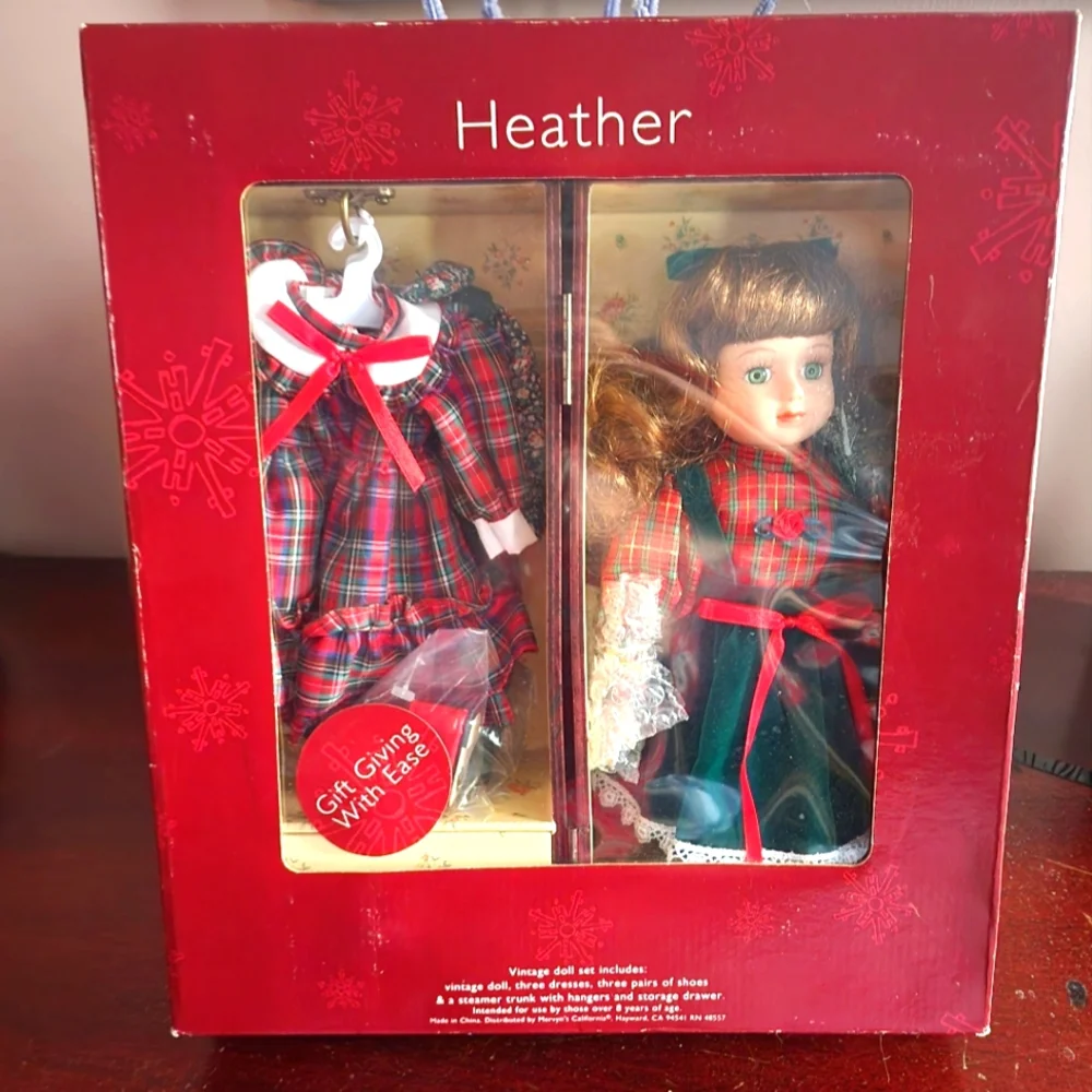 HEATHER ~ Sweet Vintage Doll w/Accessories